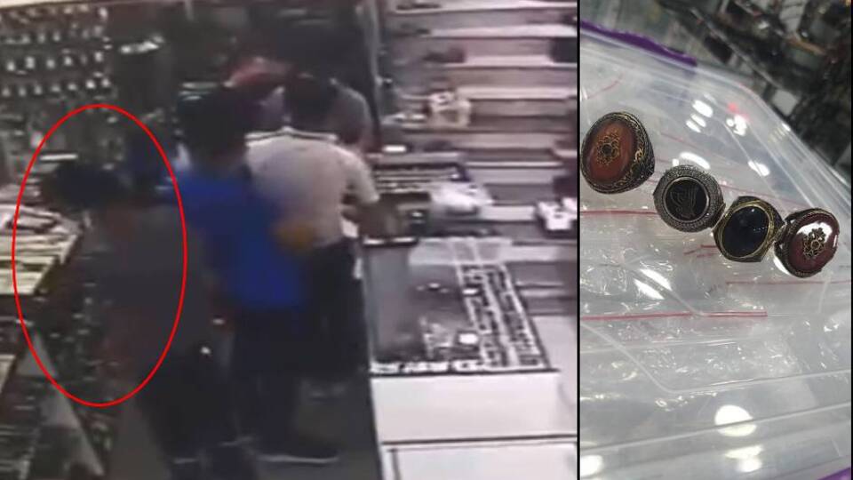 El işi yüzükleri böyle çaldı