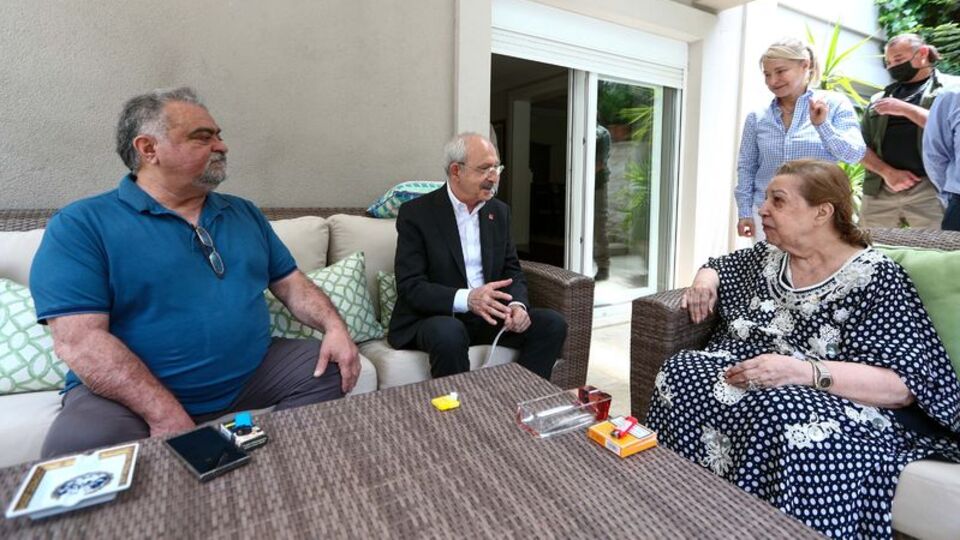 Kılıçdaroğlu Özal ailesini ziyaret etti