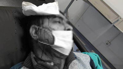 İmamdan müezzine tabureli saldırı