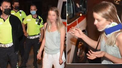 İki uygulamadan kaçtı! Polisin üzerine aracını sürdü!