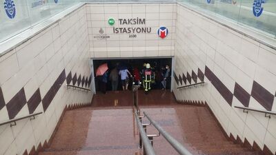 Metro'dan açıklama: Taksim istasyonu kapatıldı