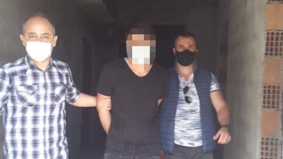 Kobani eylemcisi inşaatta yakalandı