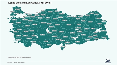 Sağlık Bakanlığı, birinci ve ikinci doz aşı olanların sayısını açıkladı
