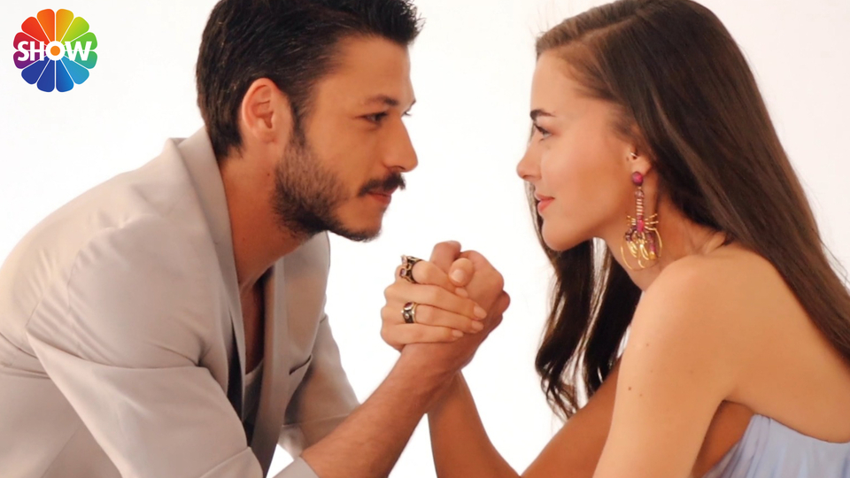 'Cam Tavanlar' ekibinin eğlenceli çekimi!