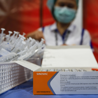 Sinovac'a teşekkür edip 50 TL bağışladı