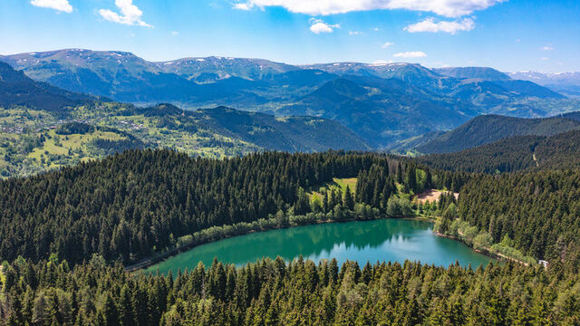 Karagöl ziyaretçilerini bekliyor