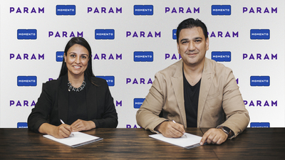 Param Momento'ya ortak oldu