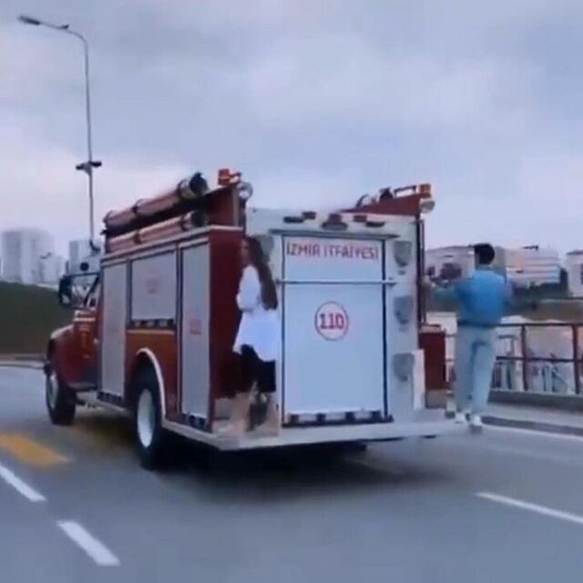 İtfaiye merkezindeki görüntülerle ilgili yeni gelişme