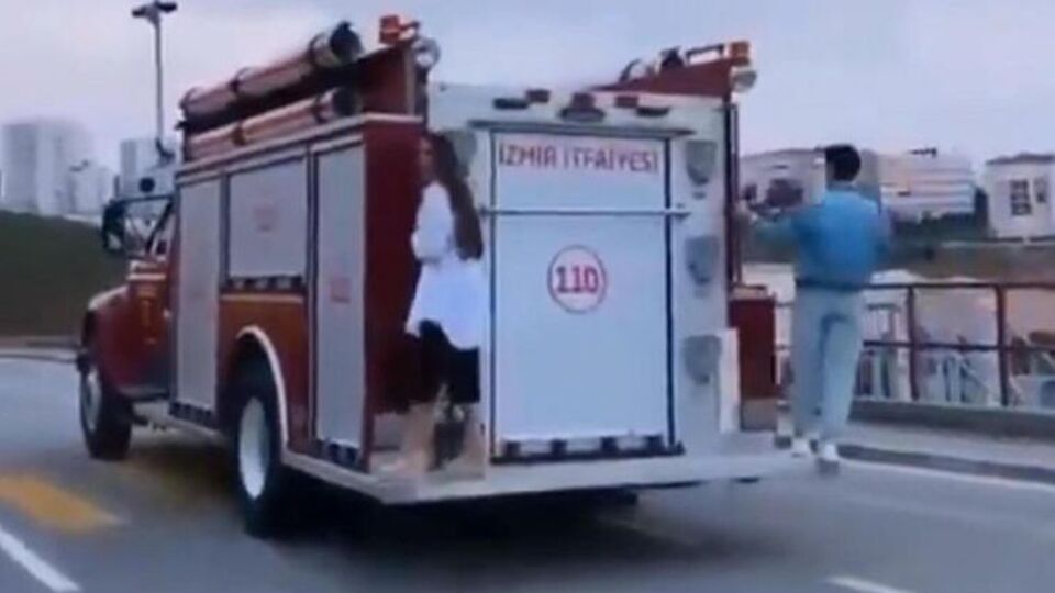 İtfaiye merkezindeki görüntülerle ilgili yeni gelişme