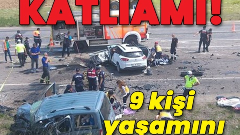 Sivas'ta katliam gibi kaza: 9 ölü!