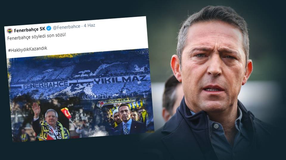 Ali Koç: Başımız dik, alnımız açık