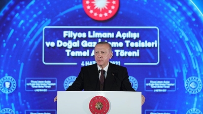 Cumhurbaşkanı Erdoğan açıkladı! 135 milyar metreküp yeni keşif