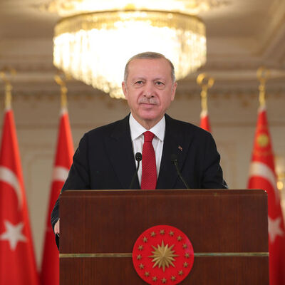 Cumhurbaşkanı Erdoğan Denizkurdu Tatbikatı'nda seslendi