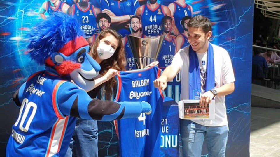 Kupa taraftarla buluştu