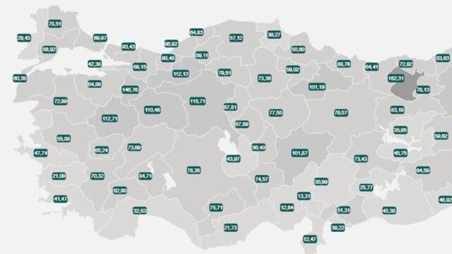 Güncel Türkiye koronavirüs risk haritası