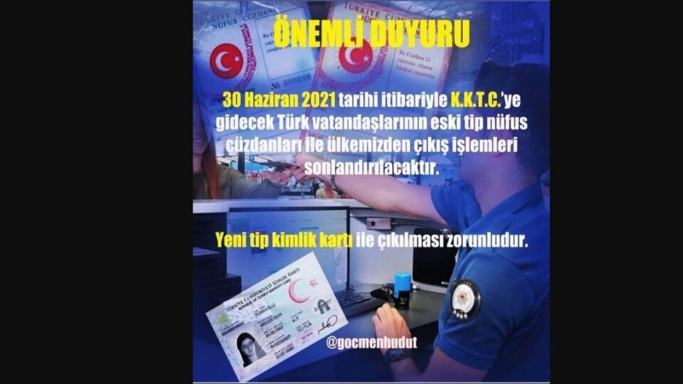 KKTC'ye gidecekler dikkat!