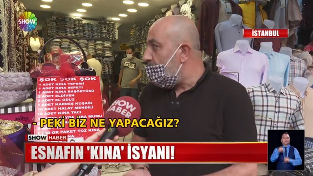 Esnafın kına isyanı!