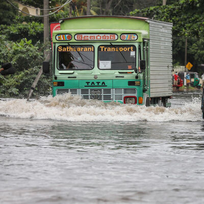 Sri Lanka'da sel felaketi!