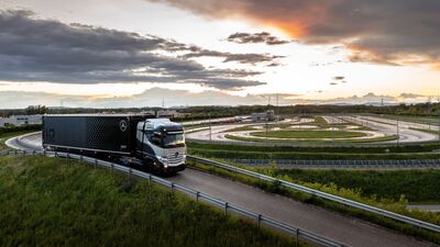 Yeni nesil kamyonu teste çıktı!