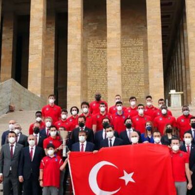 Anadolu Efes, Anıtkabir'i ziyaret etti