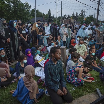 Kanada'da ırkçı katliam kurbanları anıldı!