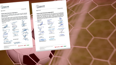 Islak imzalı talepler açıklandı