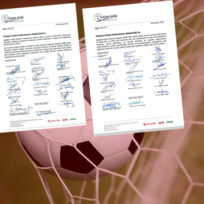 Islak imzalı talepler açıklandı