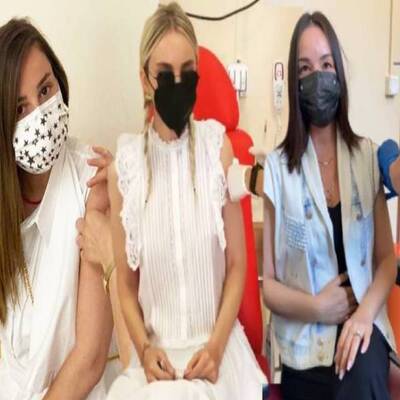 Ünlü isimler aşı oldu