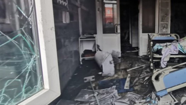 Rusya'da hastane yangını: Ölüler var