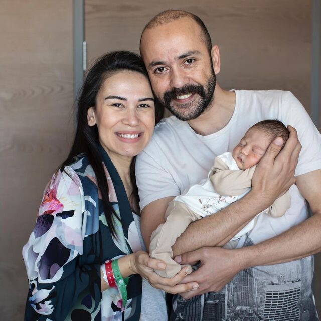 'Ve Kaan bir aylık oldu bile...'