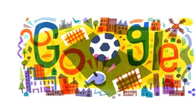 Google'dan Euro 2020 için doodle