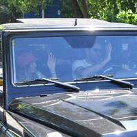 Ünlü çift trafikte