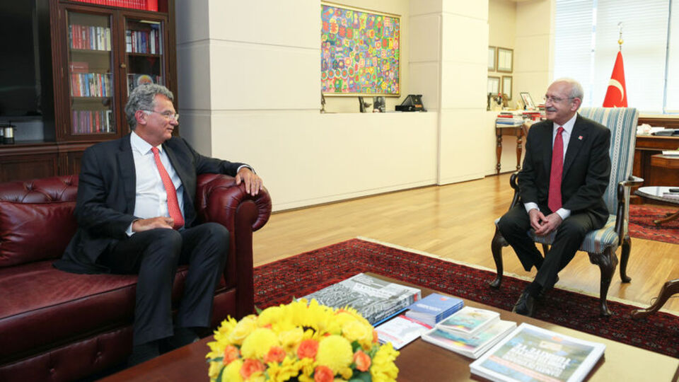 TÜSİAD heyetini kabul etti