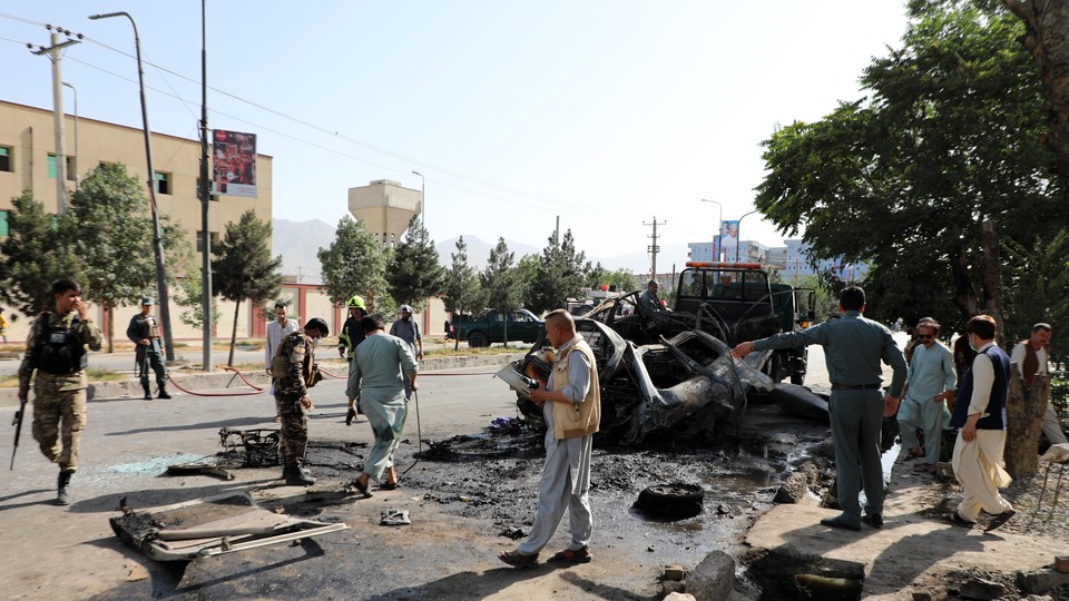 Afganistan'da bombalı saldırı