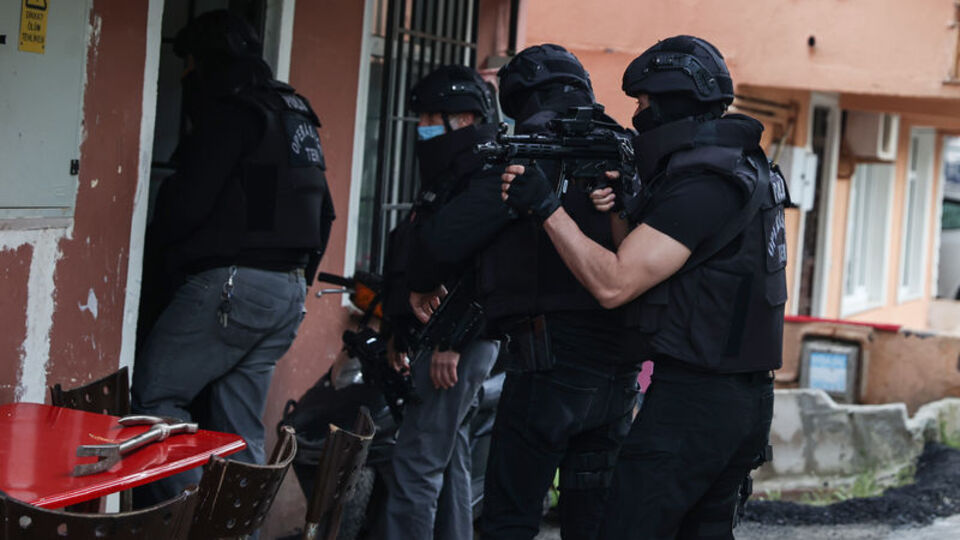 İstanbul'da terör operasyonu