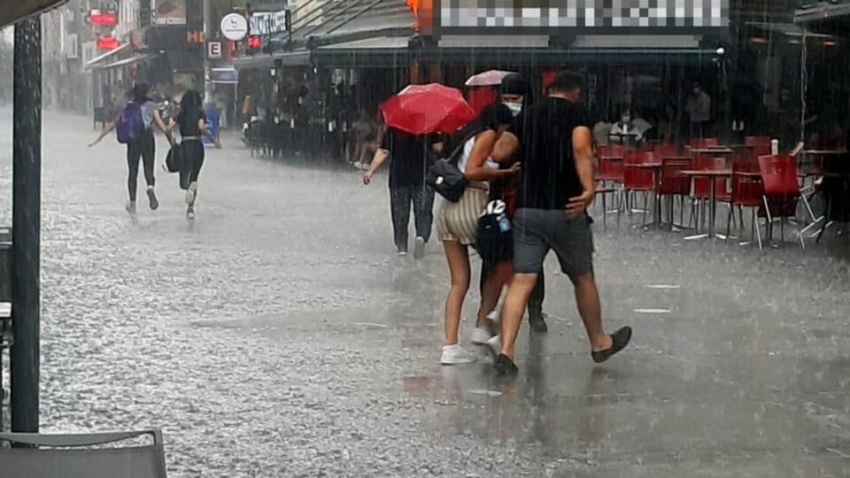 5 bölge için yağmur uyarısı