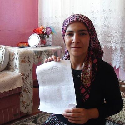 Eşine engelli maaşı için gitti, şoke oldu