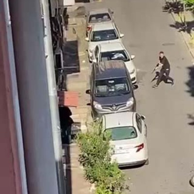Şehir eşkıyaları kamerada!