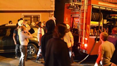 İstanbul'da yürekleri ağza getiren yangın