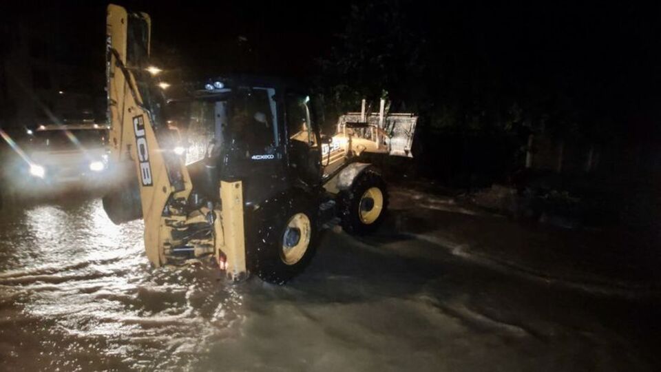 Akçakoca'da su baskını