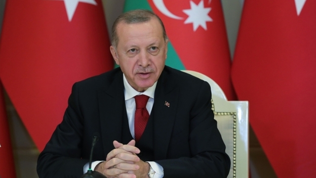 Cumhurbaşkanı Erdoğan Azerbaycan'a geldi