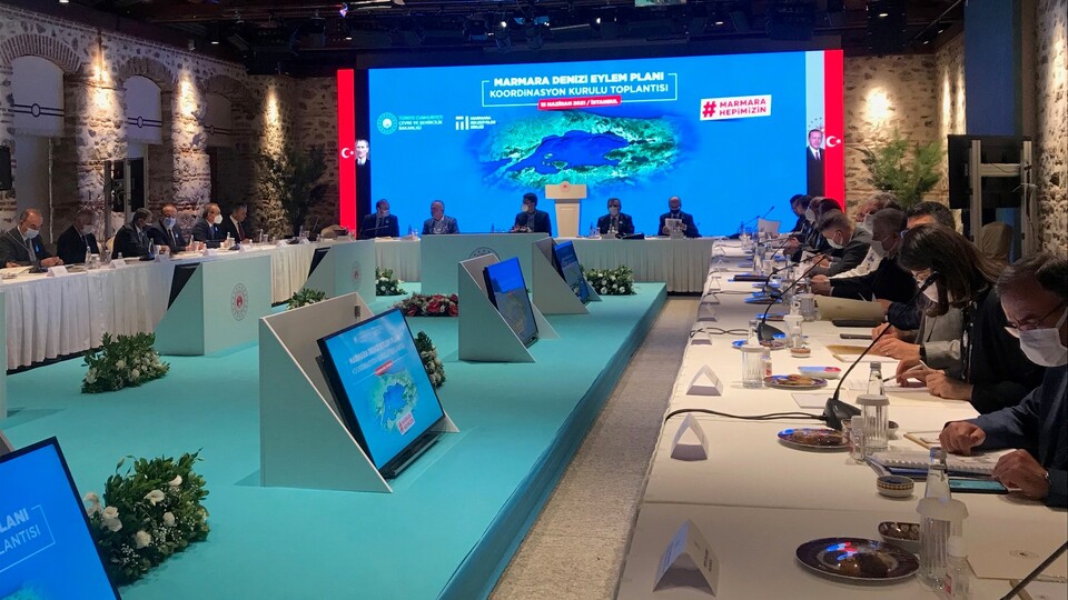 Müsilajla mücadelede kritik toplantı başladı