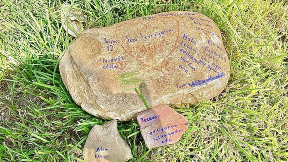 'Tecavüz ediliyorum' yazısı gerçek çıktı! 1 kişi tutuklandı