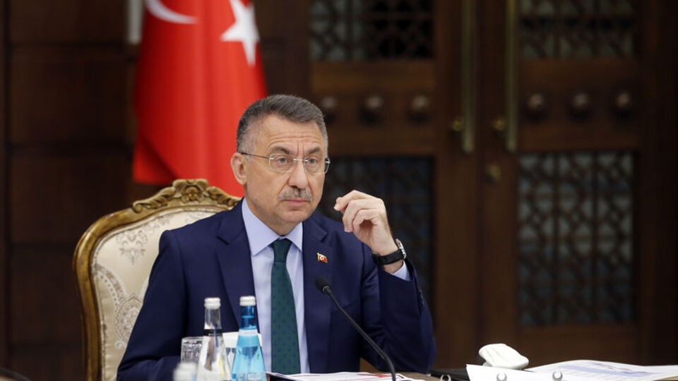 Cumhurbaşkanı Yardımcısı Oktay'dan önemli kabul