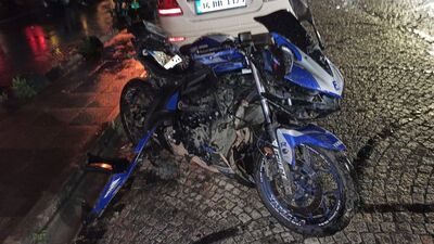 İstanbul'da feci kaza: Ayağı koptu