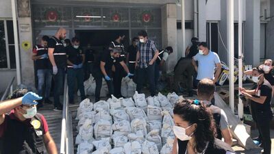 En büyük kokain operasyonu! Mersin'de 1 ton yakalandı