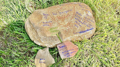 Taşa not bırakan çocuğa ilişkin açıklama