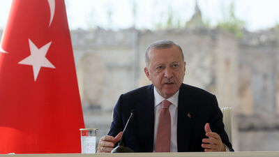 Cumhurbaşkanı Erdoğan Azerbaycan Milli Meclisi'nde!