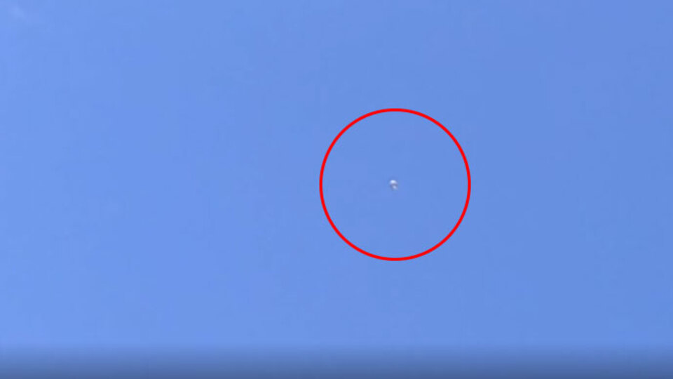 UFO zannedip telefona sarıldı! Uzmanlar gerçeği açıkladı