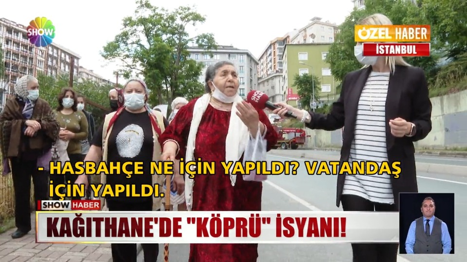 Mahallelinin köprü isyanı!